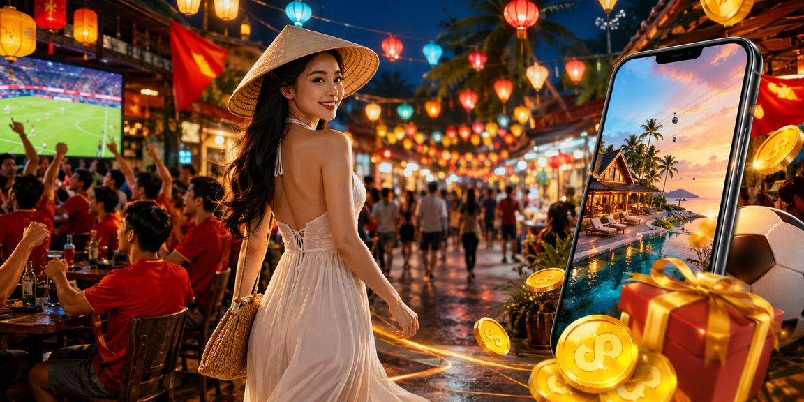 Phụ nữ đội nón lá tại Phú Quốc nhận thưởng nạp đầu trên ứng dụng 15b